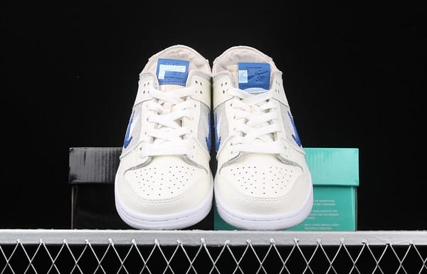 NIKE SB Zoom DUNK Low Pro QS joint name rice white double hook low-top skateboard shoes AL9613-161 - Image 10