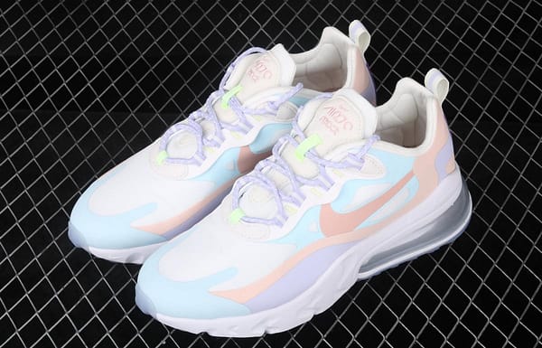 NIKE Air Max 270React new high-frequency mesh function half-palm air cushion cushioning running cloth shoes CQ4805-146 - Image 8