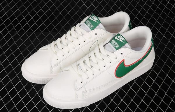 Stranger Things x NIKE Blazer Low QS HH Strange things Co-named Trail Blazers Leisure Board shoes CJ7048-300 - Image 8