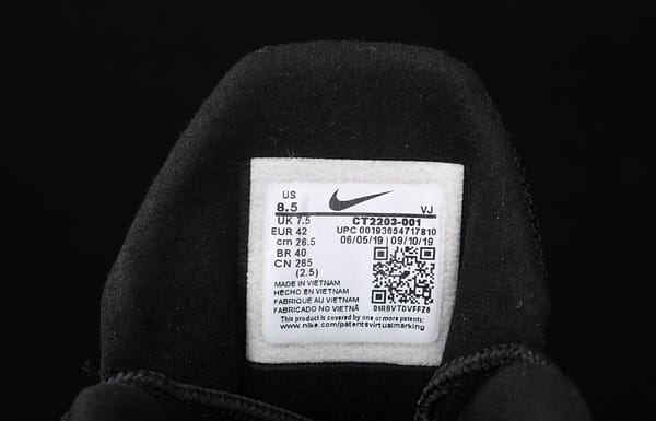 NIKE Max 270React Just Do It mixed technology half-palm air cushion running shoes CT2203-001 - Image 3