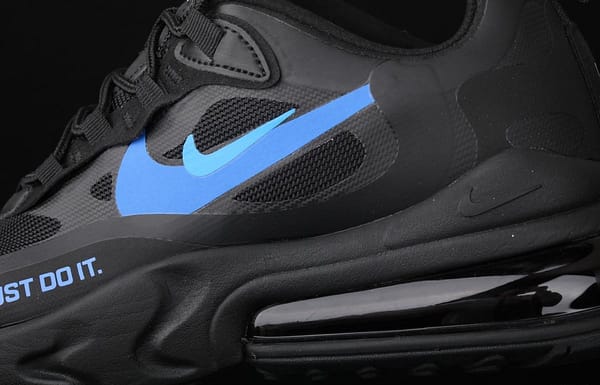 NIKE Max 270React Just Do It mixed technology half-palm air cushion running shoes CT2203-001 - Image 6