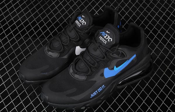 NIKE Max 270React Just Do It mixed technology half-palm air cushion running shoes CT2203-001 - Image 9