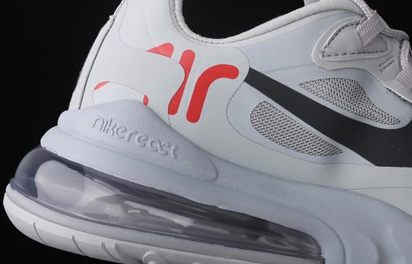 NIKE Max 270React Just Do It mixed technology half palm air cushion running shoes CT2203-002 - Image 4