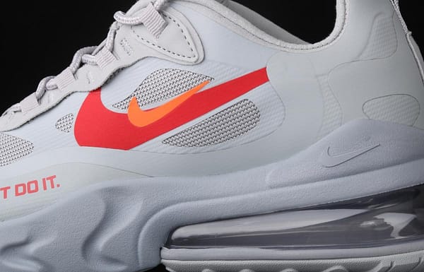 NIKE Max 270React Just Do It mixed technology half palm air cushion running shoes CT2203-002 - Image 6