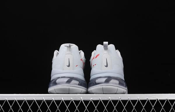 NIKE Max 270React Just Do It mixed technology half palm air cushion running shoes CT2203-002 - Image 12