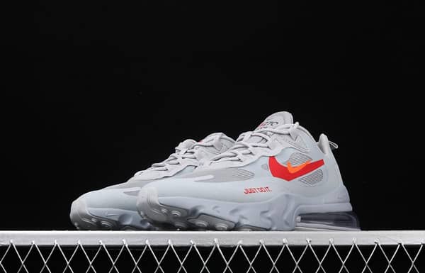 NIKE Max 270React Just Do It mixed technology half palm air cushion running shoes CT2203-002 - Image 13