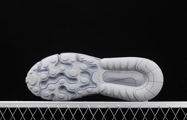 NIKE Max 270React Just Do It mixed technology half palm air cushion running shoes CT2203-002 - Image 14