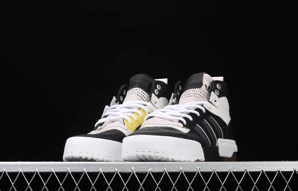Adidas Rivalry RM Chi Boost FU6693 striped casual board shoes with thick soles and high uppers - Image 13