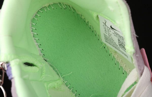 NIKE Blazer Mid Rebel trailblazer Macaron deconstructs casual board shoes CQ7786-661 - Image 2