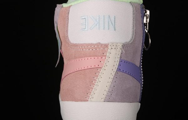 NIKE Blazer Mid Rebel trailblazer Macaron deconstructs casual board shoes CQ7786-661 - Image 4