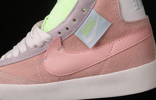 NIKE Blazer Mid Rebel trailblazer Macaron deconstructs casual board shoes CQ7786-661 - Image 5