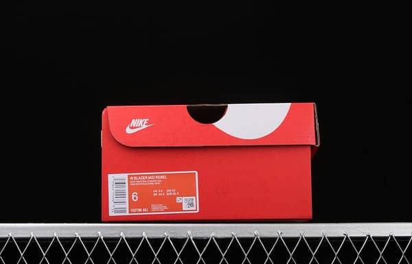 NIKE Blazer Mid Rebel trailblazer Macaron deconstructs casual board shoes CQ7786-661 - Image 8