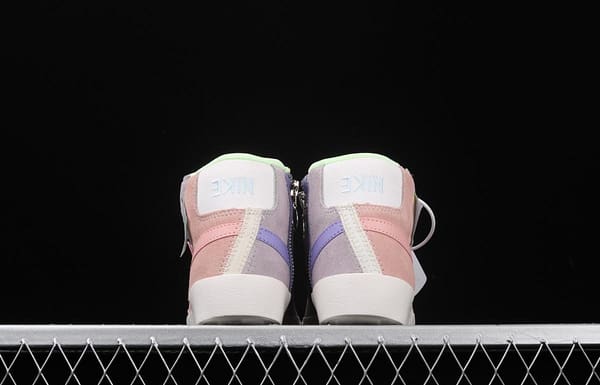 NIKE Blazer Mid Rebel trailblazer Macaron deconstructs casual board shoes CQ7786-661 - Image 10