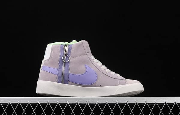 NIKE Blazer Mid Rebel trailblazer Macaron deconstructs casual board shoes CQ7786-661 - Image 13