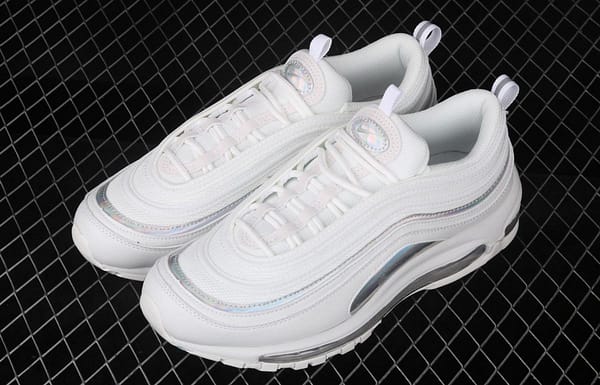 NIKE Air Max 97 London London Limited Silver Casual running shoes CJ9706-100 - Image 8