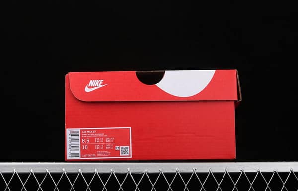NIKE Air Max 97 London London Limited Silver Casual running shoes CJ9706-100 - Image 9