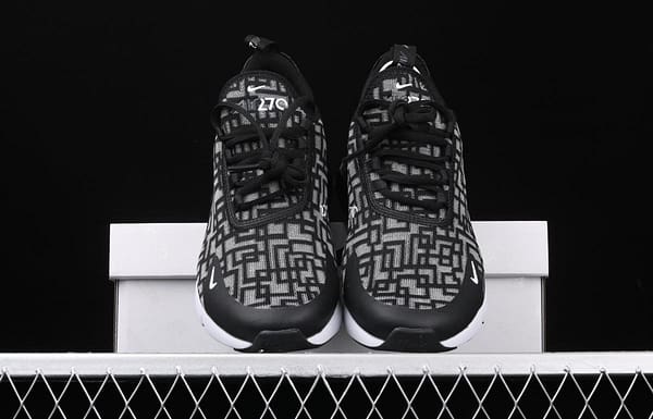 NIKE Max 270Rubik's cube full of stars half palm air cushion running shoes AQ9164-014 - Image 10