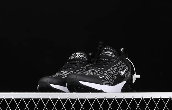 NIKE Max 270Rubik's cube full of stars half palm air cushion running shoes AQ9164-014 - Image 12