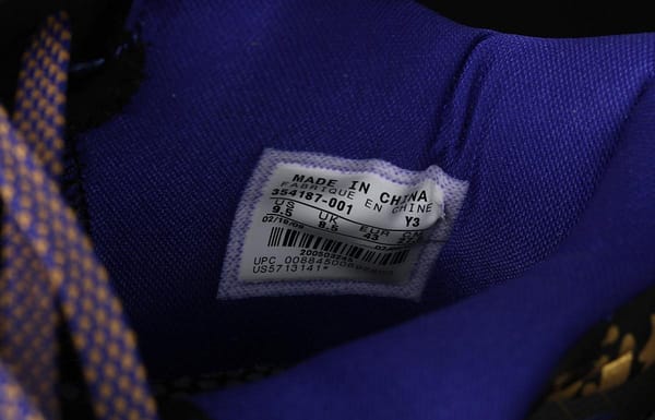 NIKE Zoom Kobe 4 Protro Kobe Bryant four generations of collection grade reengraved black gold MVP low-top men's basketball shoes 354187-001 - Image 3