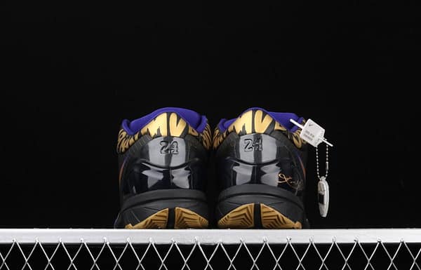 NIKE Zoom Kobe 4 Protro Kobe Bryant four generations of collection grade reengraved black gold MVP low-top men's basketball shoes 354187-001 - Image 11