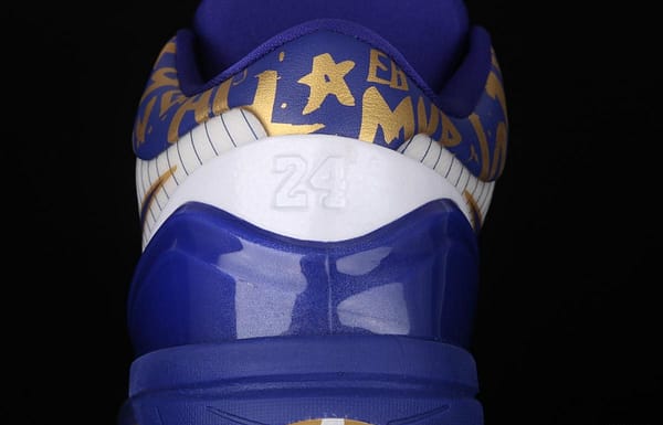 NIKE Zoom Kobe 4 Protro Kobe Bryant four generations of collection grade reengraved platinum MVP low-top men's basketball shoes 354187-141 - Image 4