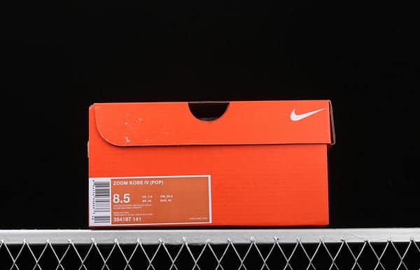 NIKE Zoom Kobe 4 Protro Kobe Bryant four generations of collection grade reengraved platinum MVP low-top men's basketball shoes 354187-141 - Image 9