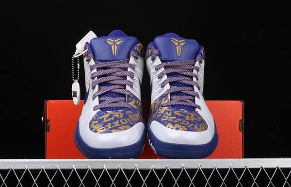 NIKE Zoom Kobe 4 Protro Kobe Bryant four generations of collection grade reengraved platinum MVP low-top men's basketball shoes 354187-141 - Image 10