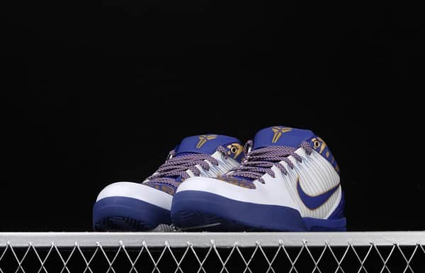 NIKE Zoom Kobe 4 Protro Kobe Bryant four generations of collection grade reengraved platinum MVP low-top men's basketball shoes 354187-141 - Image 12