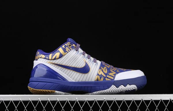NIKE Zoom Kobe 4 Protro Kobe Bryant four generations of collection grade reengraved platinum MVP low-top men's basketball shoes 354187-141 - Image 14