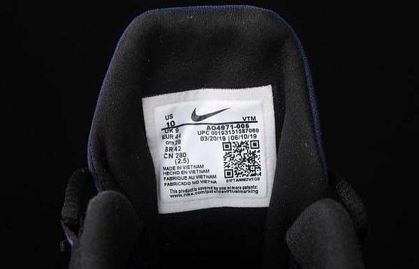 NIKE Air Max 270React new high-frequency mesh function half-palm air cushion cushioning running cloth shoes AO4971-005 - Image 3