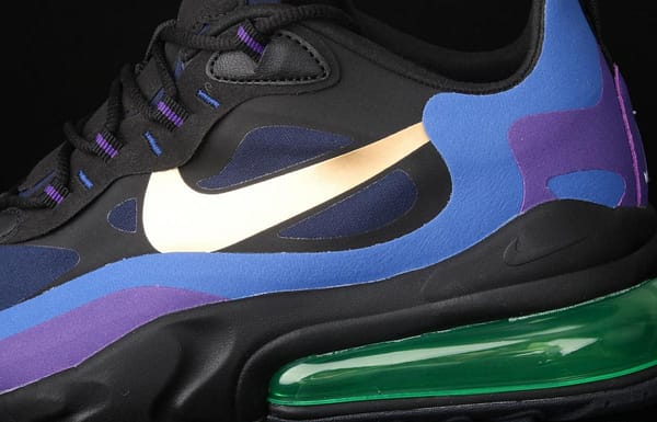 NIKE Air Max 270React new high-frequency mesh function half-palm air cushion cushioning running cloth shoes AO4971-005 - Image 5