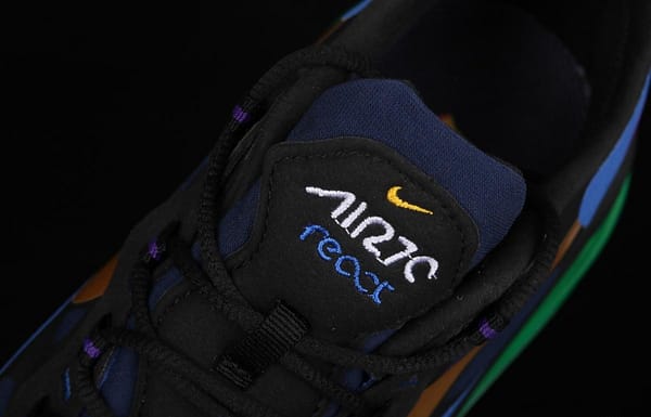 NIKE Air Max 270React new high-frequency mesh function half-palm air cushion cushioning running cloth shoes AO4971-005 - Image 6