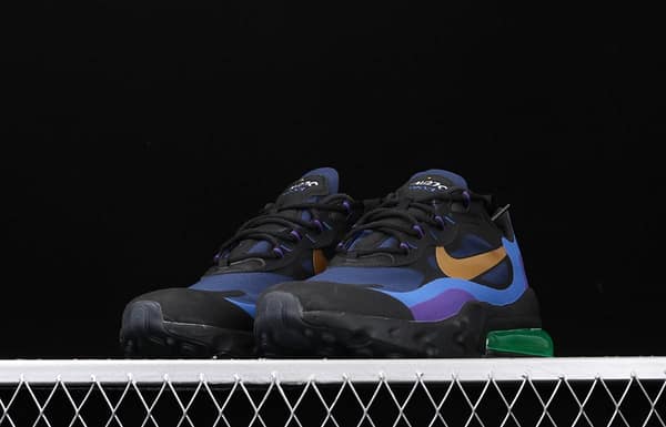 NIKE Air Max 270React new high-frequency mesh function half-palm air cushion cushioning running cloth shoes AO4971-005 - Image 12