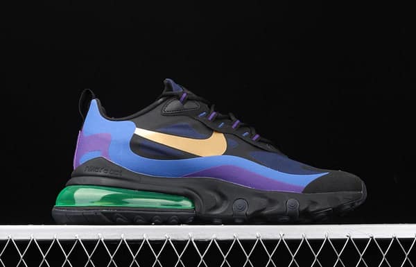 NIKE Air Max 270React new high-frequency mesh function half-palm air cushion cushioning running cloth shoes AO4971-005 - Image 14