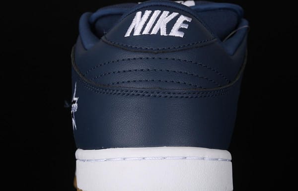 Supreme x NIKE DUNK SB Royal Blue and Gold Jelly Classical Skateboard shoes CK3480-700 - Image 4