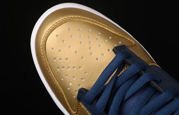 Supreme x NIKE DUNK SB Royal Blue and Gold Jelly Classical Skateboard shoes CK3480-700 - Image 7