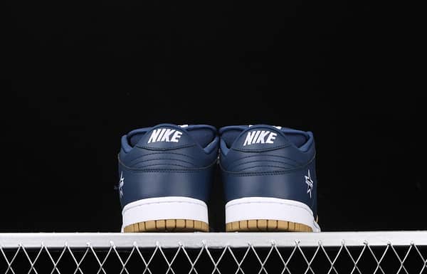 Supreme x NIKE DUNK SB Royal Blue and Gold Jelly Classical Skateboard shoes CK3480-700 - Image 11