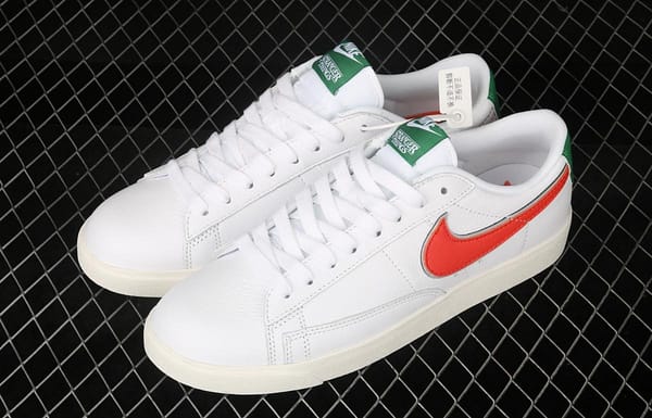 Stranger Things x NIKE Blazer Low QS HH strange things co-signed trailblazer casual board shoes 454471-100 - Image 8