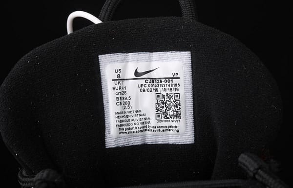 NIKE Air More Uptempo 96 QS Laser Crimson Pippen initial series classic high street leisure sports culture basketball shoes black lava gradual red and white CJ6129-001 - Image 3