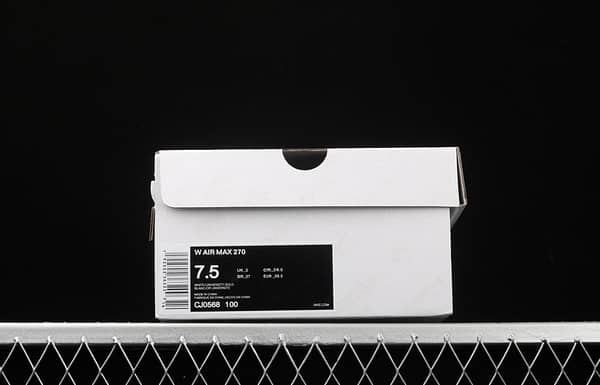 NIKE Max 270Air cushioned running shoes CJ9568-100 - Image 9