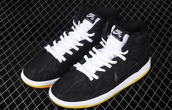 NIKE SB Zoom DUNK High PRO QS skateboard shoes with high uppers 305050-034 - Image 9