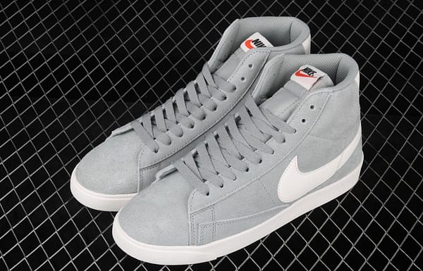 NIKE Blazer Mid Vntg Suede Trail Blazers high-top leisure sports board shoes AV9376-300 - Image 8