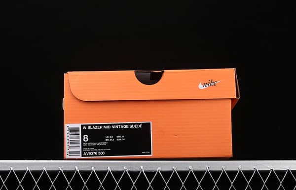 NIKE Blazer Mid Vntg Suede Trail Blazers high-top leisure sports board shoes AV9376-300 - Image 9