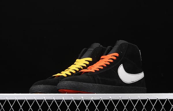 NIKE Blazer Mid Retro Trail Blazers high-top casual board shoes AT9978-001 - Image 12