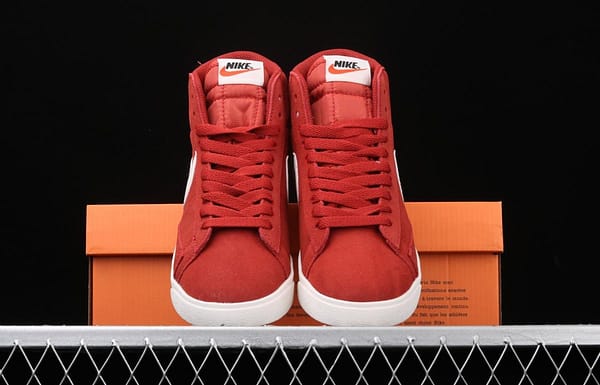 NIKE Blazer Mid Vntg Suede Trail Blazers high-top leisure sports board shoes AV9376-600 - Image 10