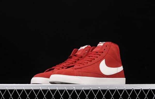 NIKE Blazer Mid Vntg Suede Trail Blazers high-top leisure sports board shoes AV9376-600 - Image 12