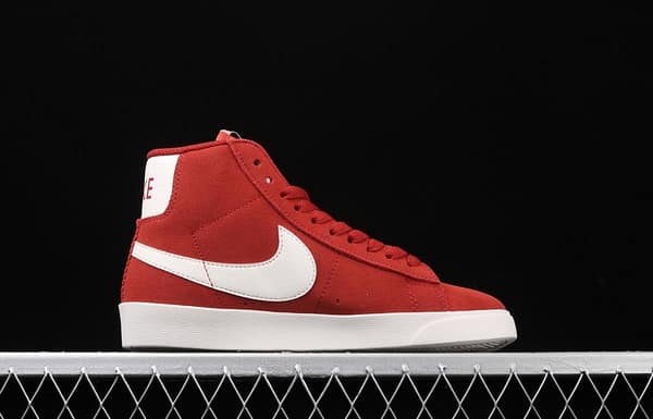 NIKE Blazer Mid Vntg Suede Trail Blazers high-top leisure sports board shoes AV9376-600 - Image 14