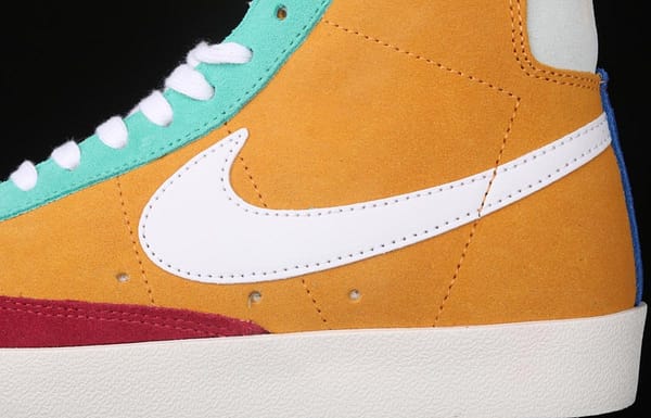 NIKE Blazer Mid'77 Vntg WE Suede Trail Blazers Classic High Band Leisure Sports Board shoes CI1167-600 - Image 5