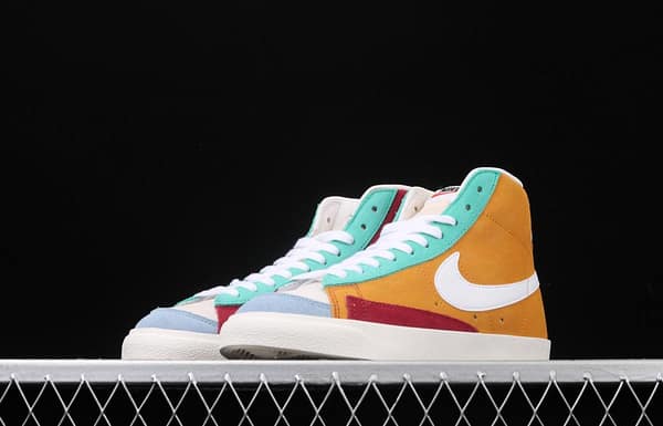 NIKE Blazer Mid'77 Vntg WE Suede Trail Blazers Classic High Band Leisure Sports Board shoes CI1167-600 - Image 12