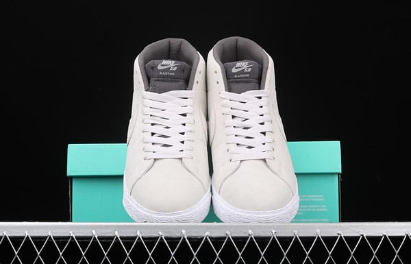 NIKE SB Zoom Blazer Mid Trail Blazers SB Neutral High-top Leisure Board shoes 864349-003 - Image 10